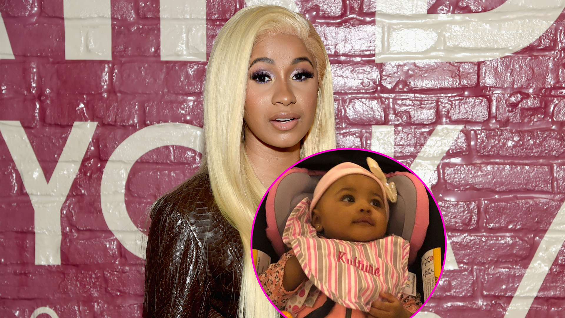 Cardi B Shares First Photo Of Baby Kulture's Face Hours After