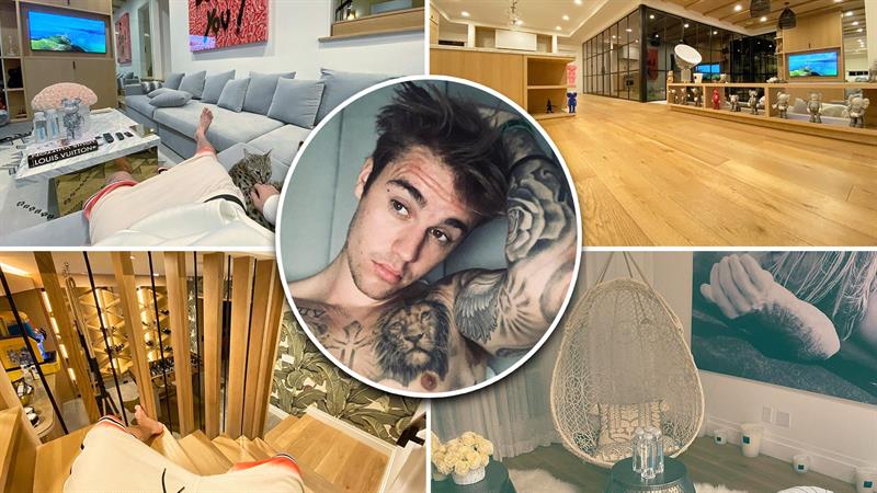 Justin Bieber Gives Intimate Tour Of $8.5M Beverly Hills Home Before