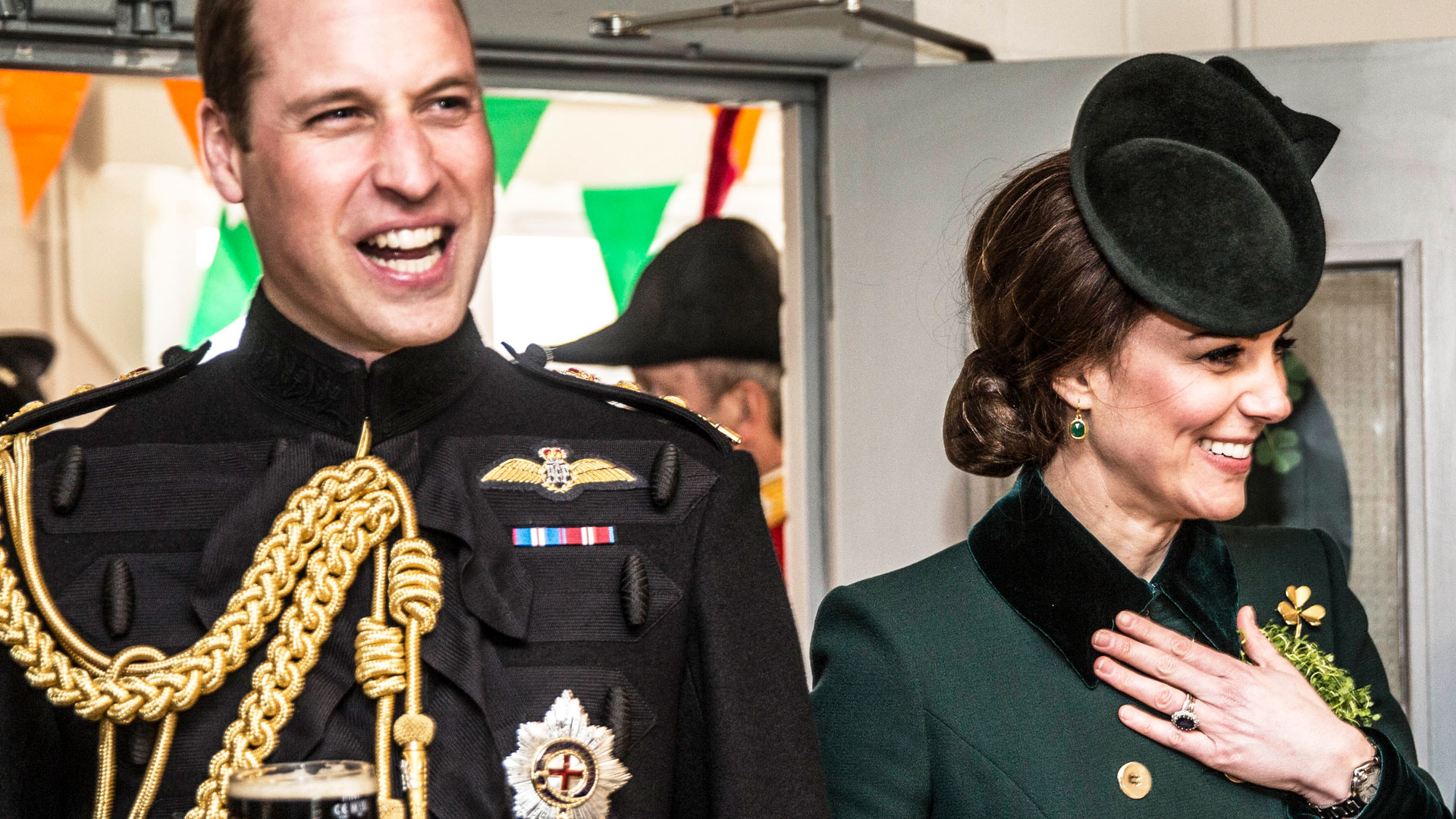 Prince William, Kate Middleton, The Queen & More Royals Share St