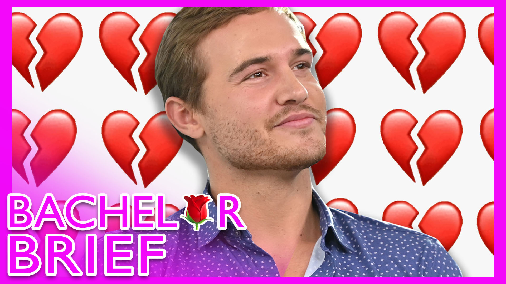 Peter Weber Gives Heartfelt Breakup Advice Bachelor Brief Access