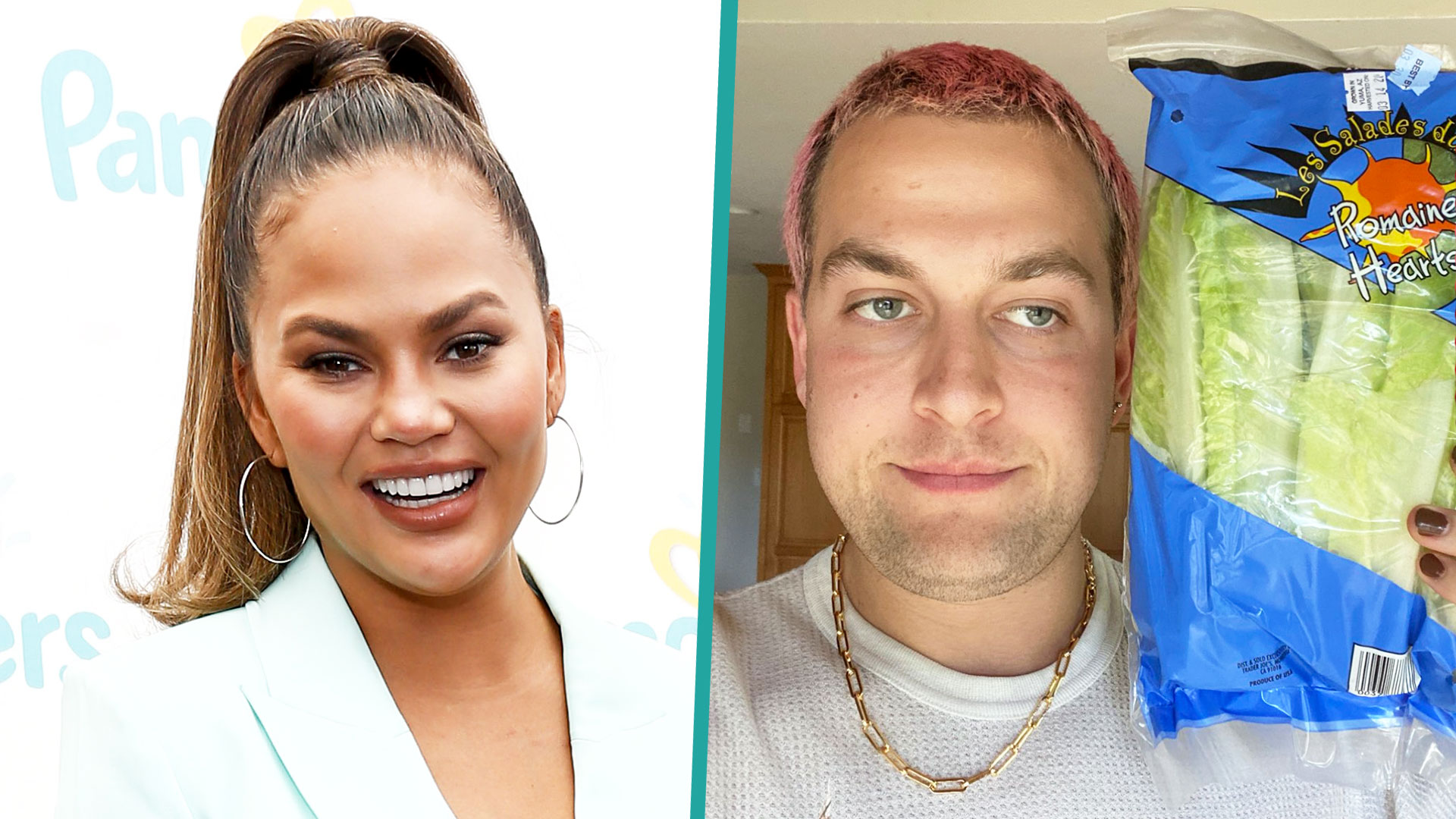 Chrissy Teigen Trades Her Homemade Banana Bread For Lettuce On Twitter(00)