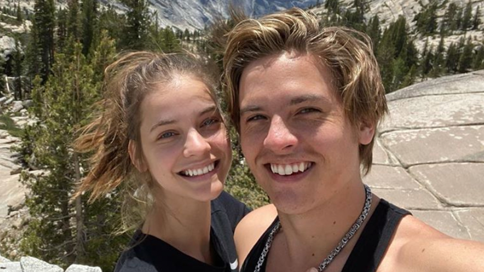 Dylan Sprouse & Barbara Palvin Celebrate 2Year Anniversary In Yosemite