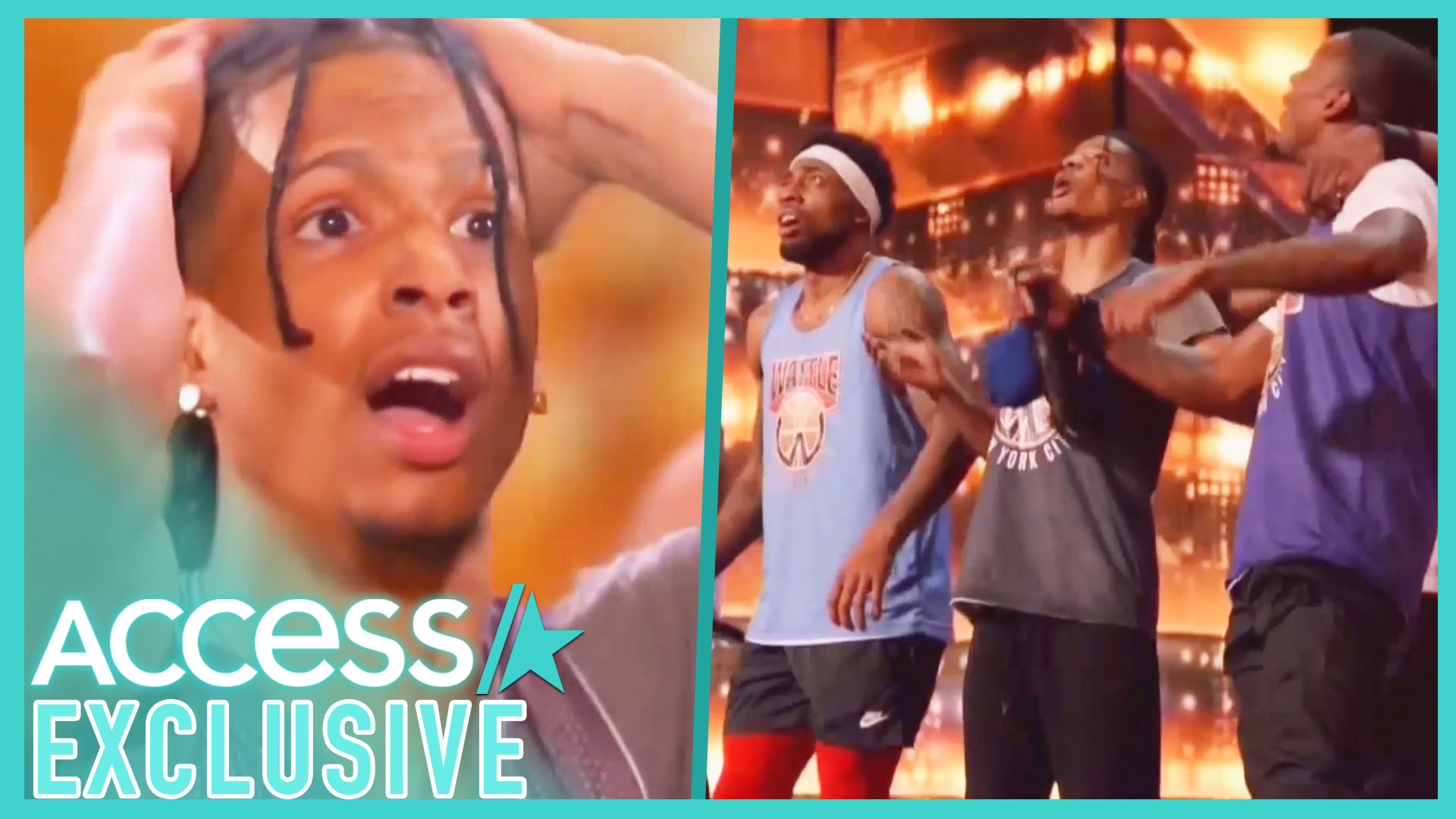 'AGT' WAFFLE Dance Crew Reacts To Simon Cowell's 'Surprise' Golden