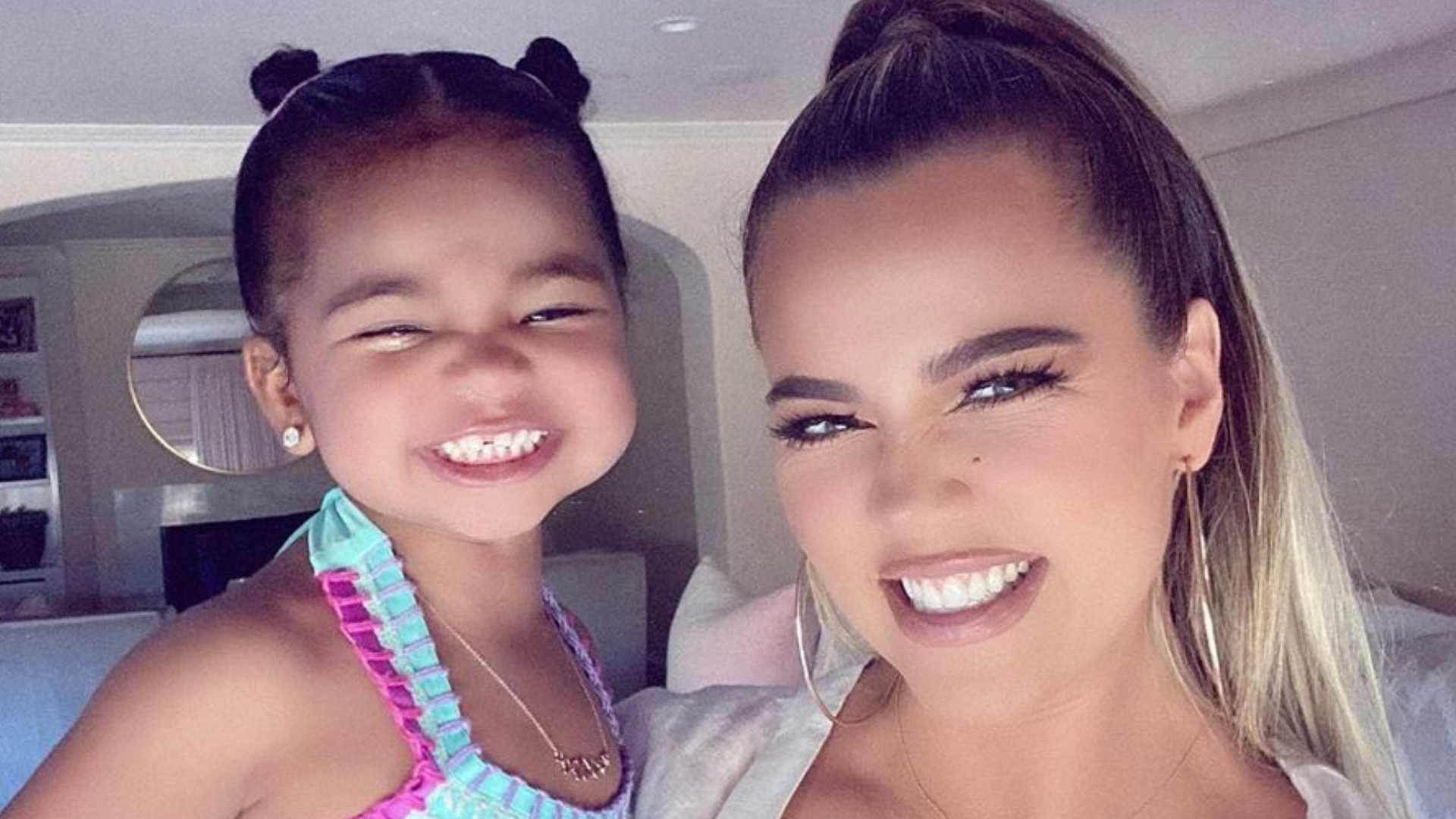Khloé Kardashian Giggles Alongside Daughter True While Playing With My