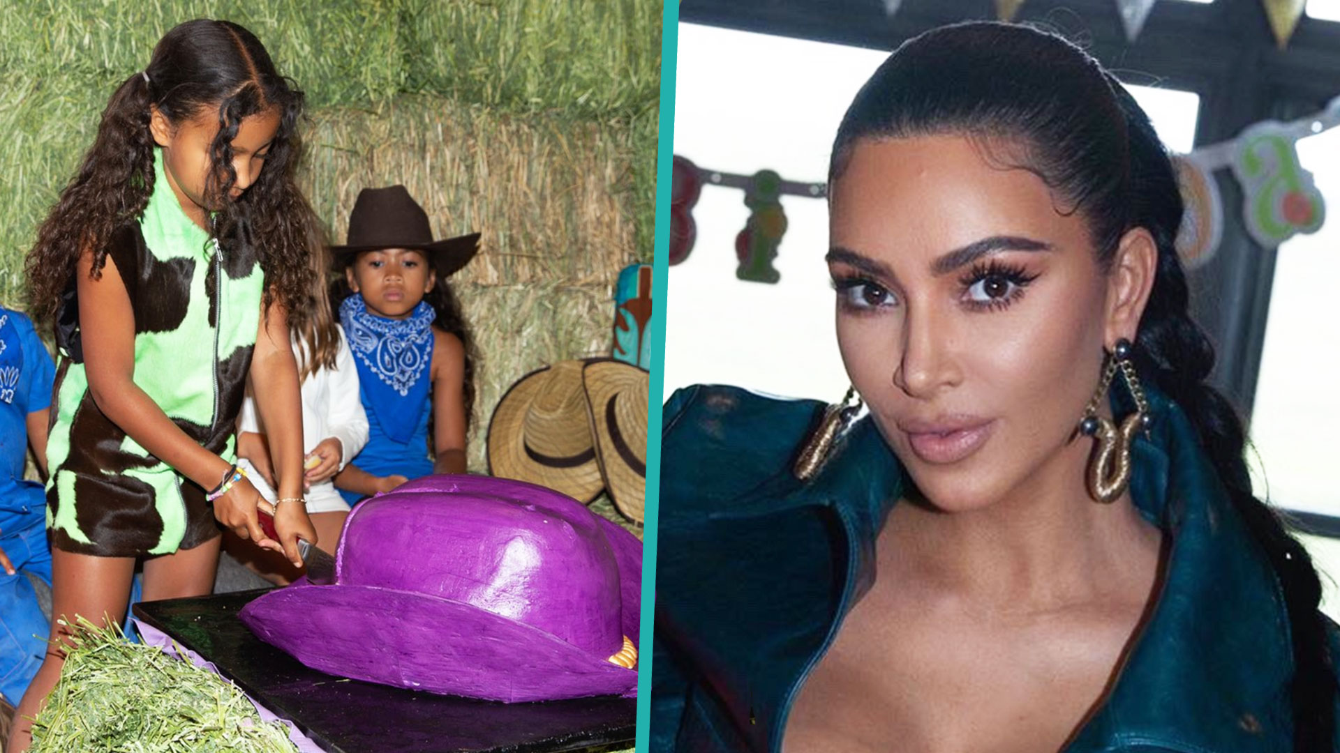 Kim Kardashian Throws North West Lavish 'Wyoming Style' 7th Birthday