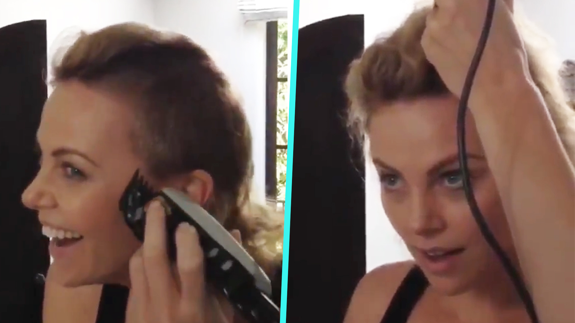 Watch Charlize Theron Shave Her Head In Epic 'Mad Max' Transformation