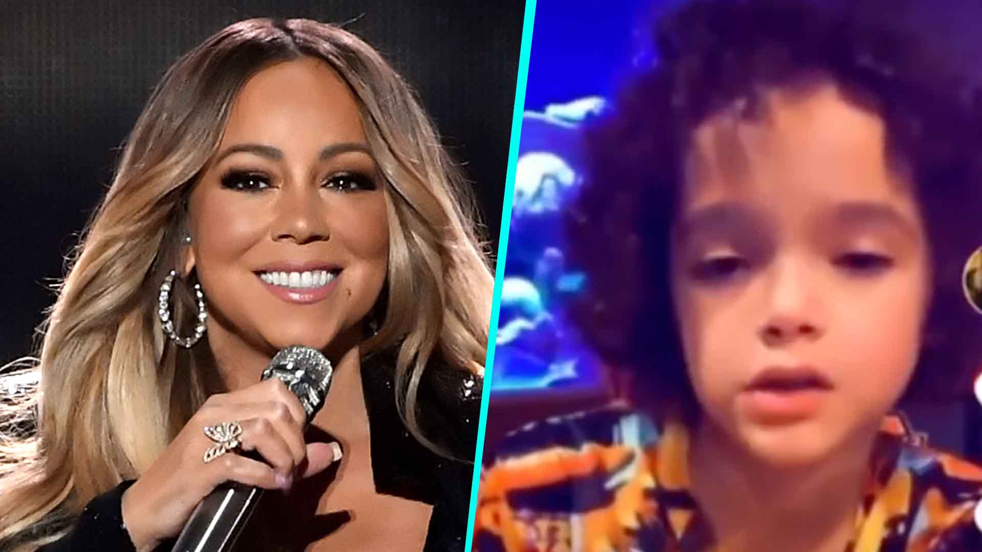 Mariah Carey’s 9YearOld Son Moroccan Sets Fan Straight ‘My Life Is