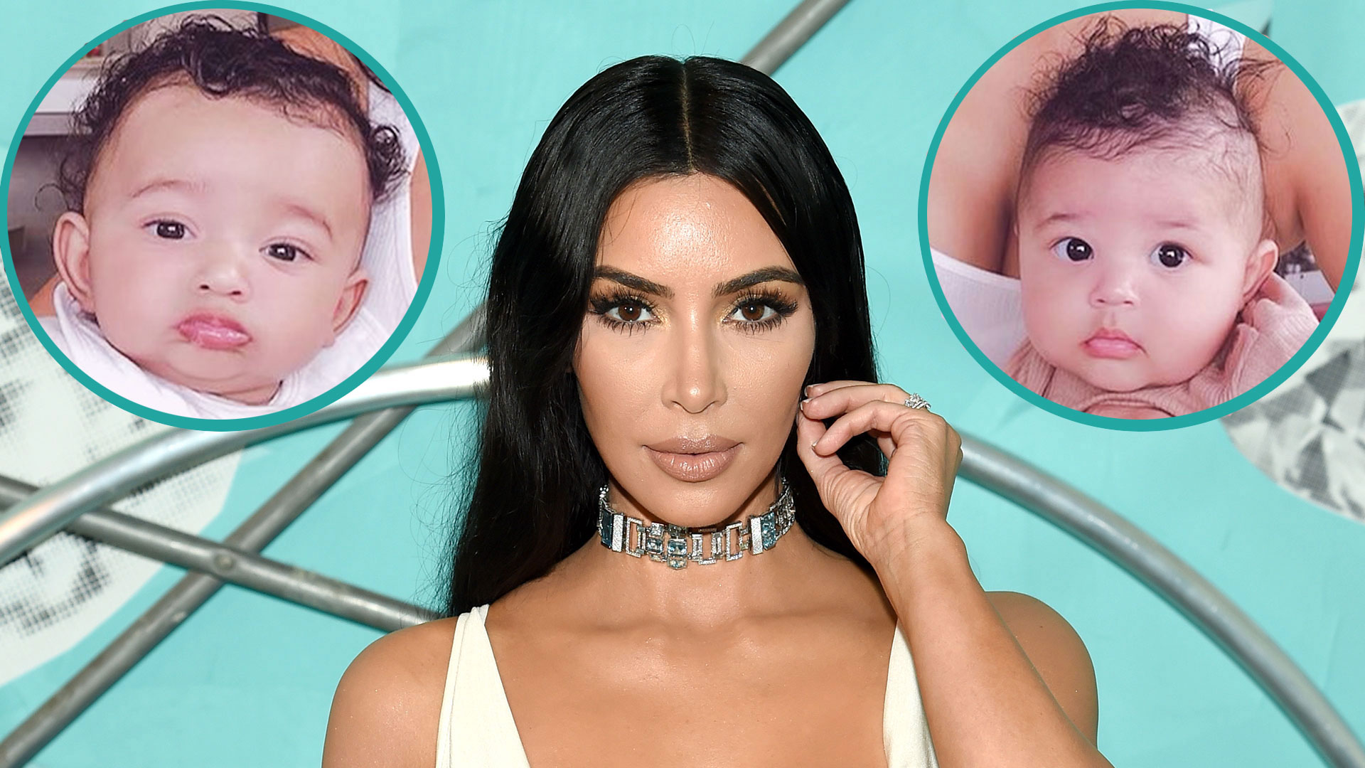 Kim Kardashian Marvels Over &lsquo;Tiny&rsquo; Cousins Chicago & Stormi In Never