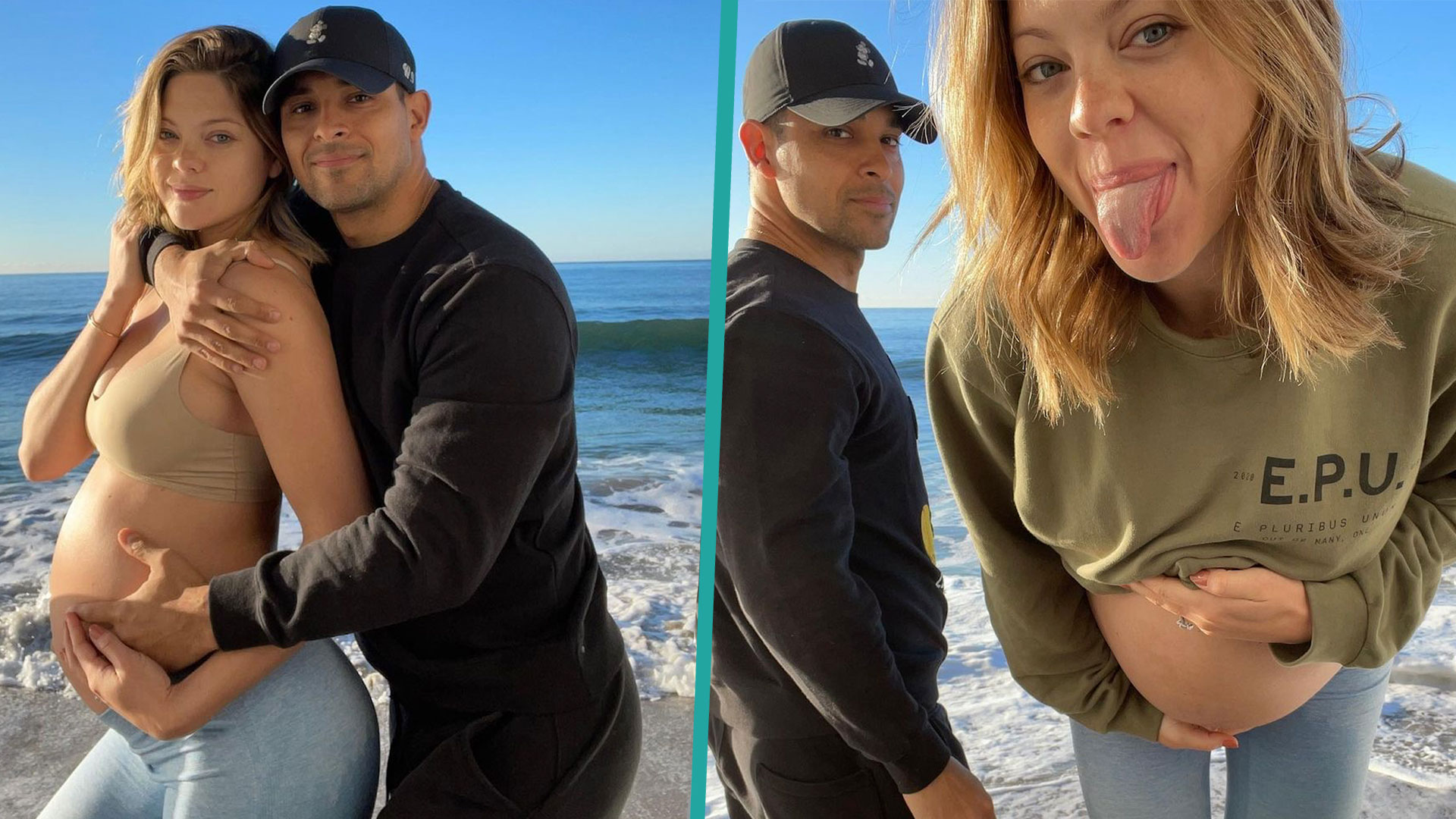 Wilmer Valderrama Sweetly Kisses Fiancée Amanda Pacheco’s Baby Bump On