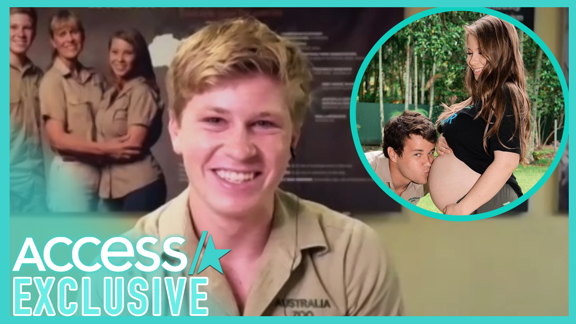 Robert Irwin Reacts To Calling Pregnant Sister Bindi Irwin 'Massive' On