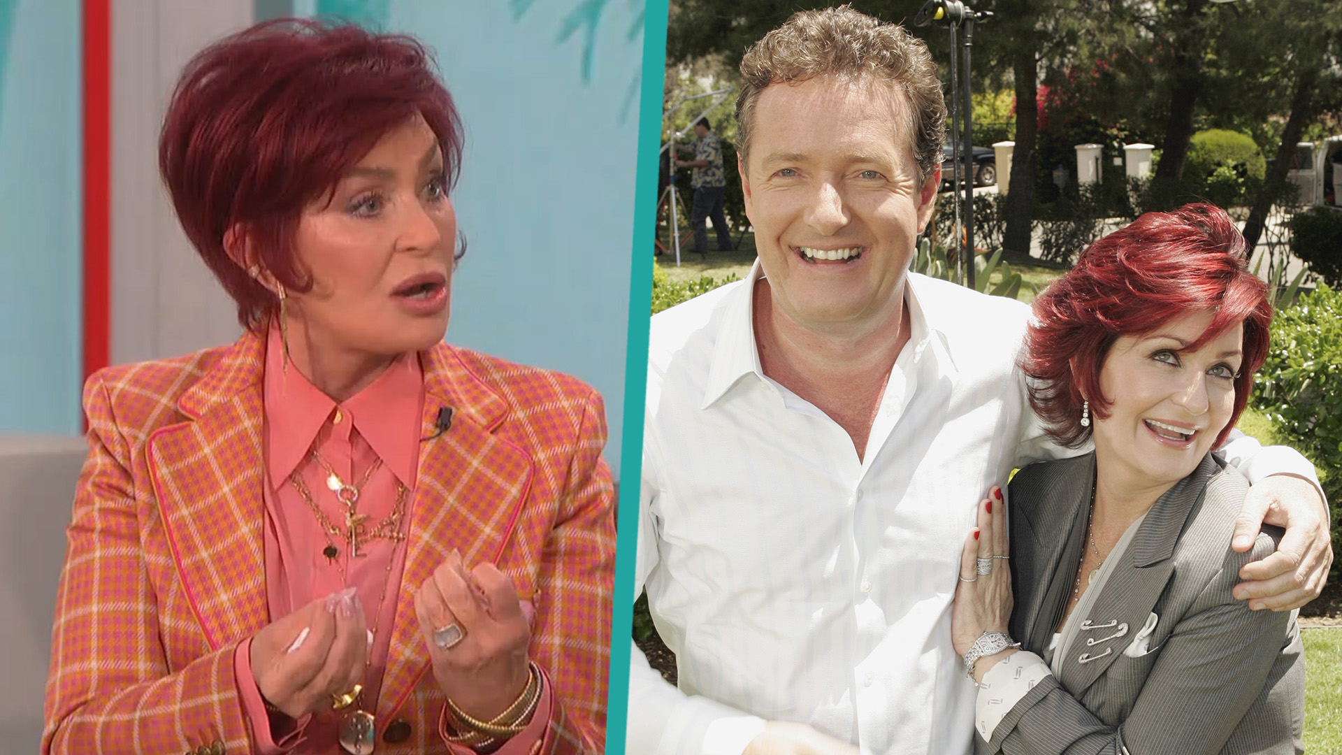 Sharon Osbourne Tearfully Defends Piers After Meghan Markle