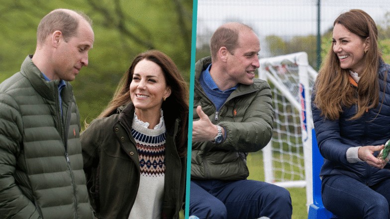 Kate Middleton Can't Stop Smiling at Prince William During Day Trip To Countryside