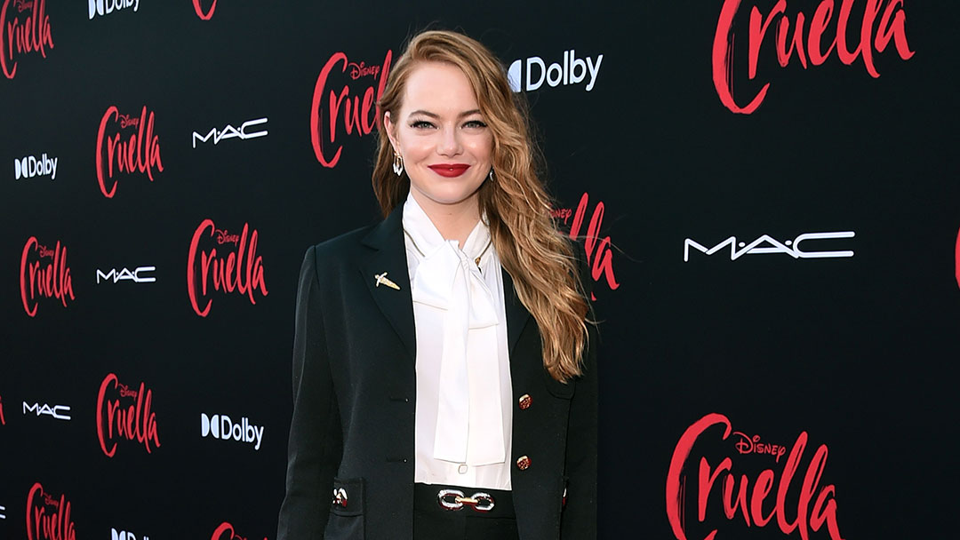 Emma Stone wears black and white for Cruella premiere red carpet - The  Irish News