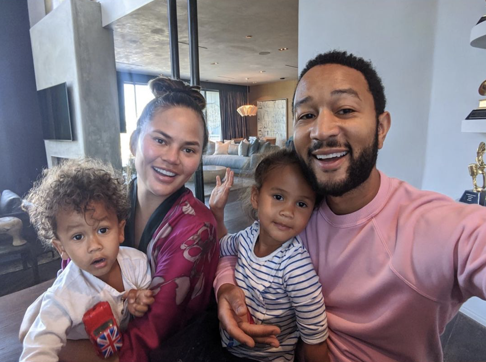 John Legend Honors Chrissy Teigen For Mother's Day: 'It's Been A Year That Tested  You In So Many Ways' | Access