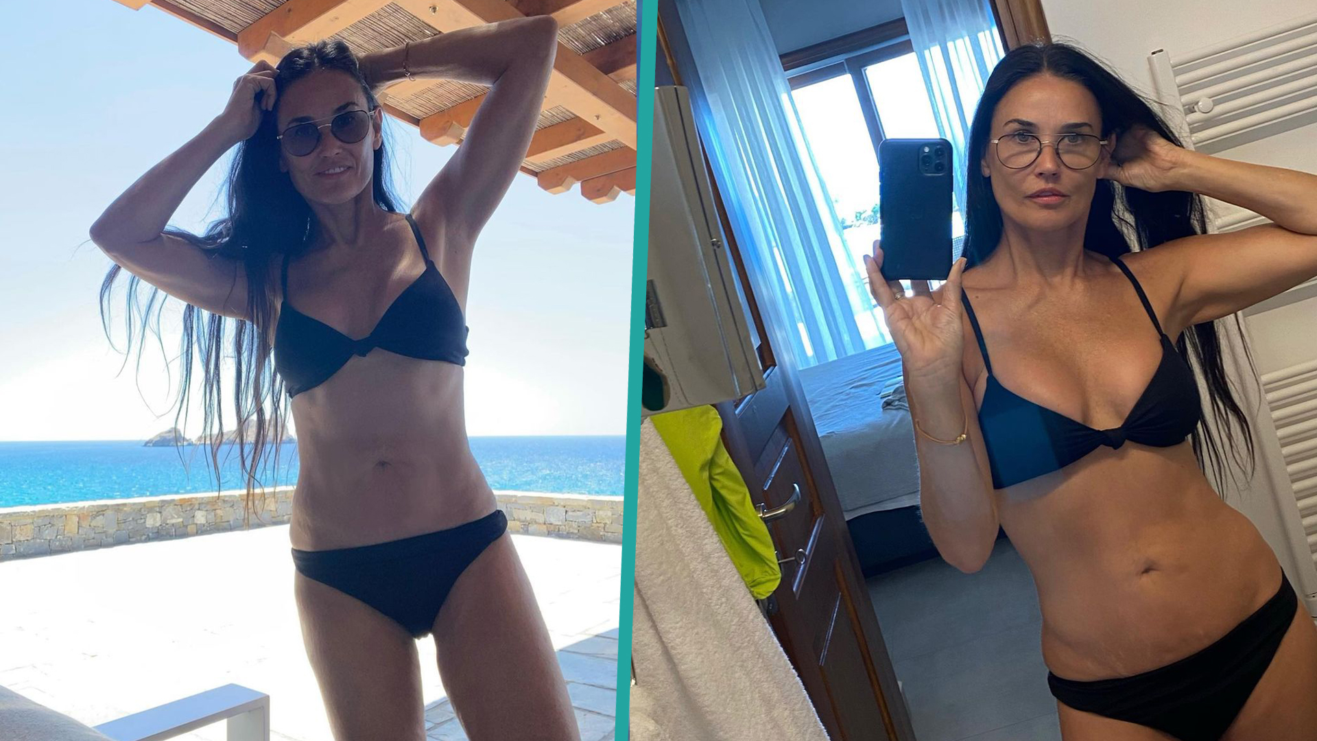 Demi Moore Flaunts Sexy Bikini In New Selfie Another Day In