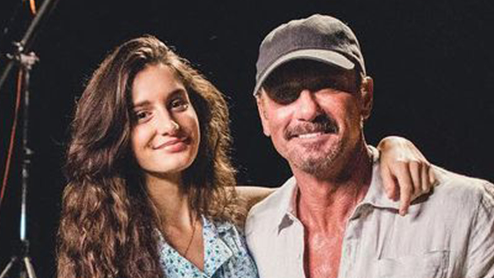 Tim McGraw Reacts To Daughter Audrey's Kissing Scene In New Music Video