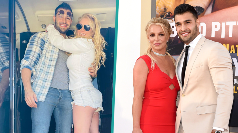 Donatella Versace Makes a House Call to Britney Spears and Sam Asghari