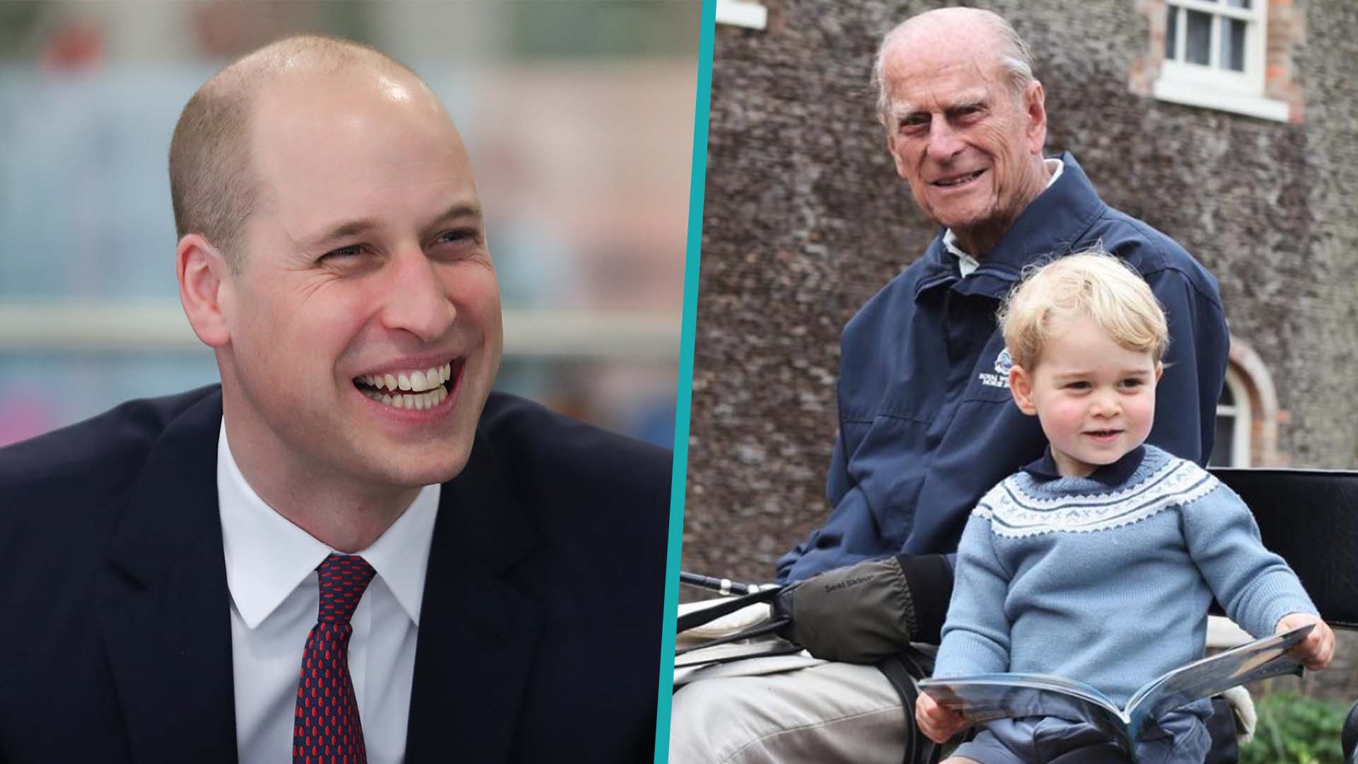 Prince William Displays Heartwarming Photo Of Prince Philip & Prince