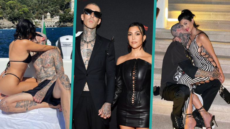 Kourtney Kardashian & Travis Barker's Love Story