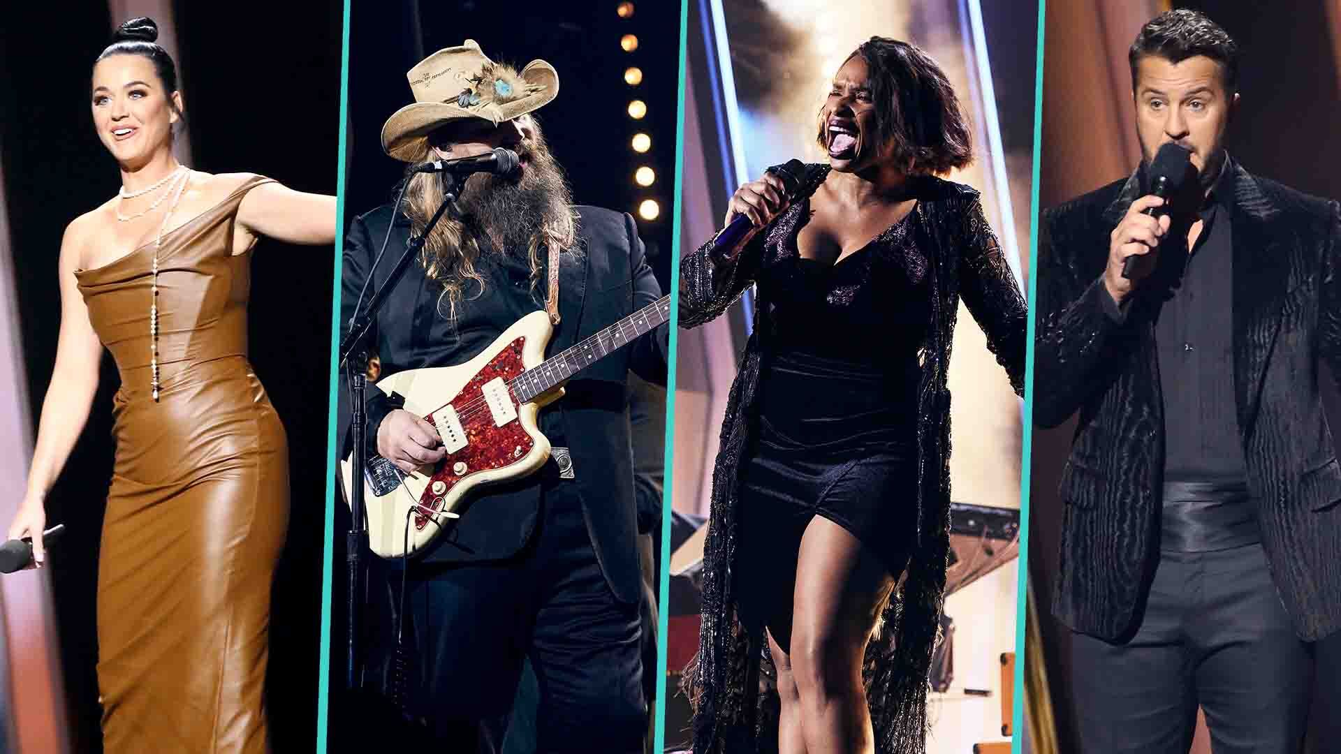 2021 CMA Awards Top Moments Jennifer Hudson, Chris Stapleton, Luke