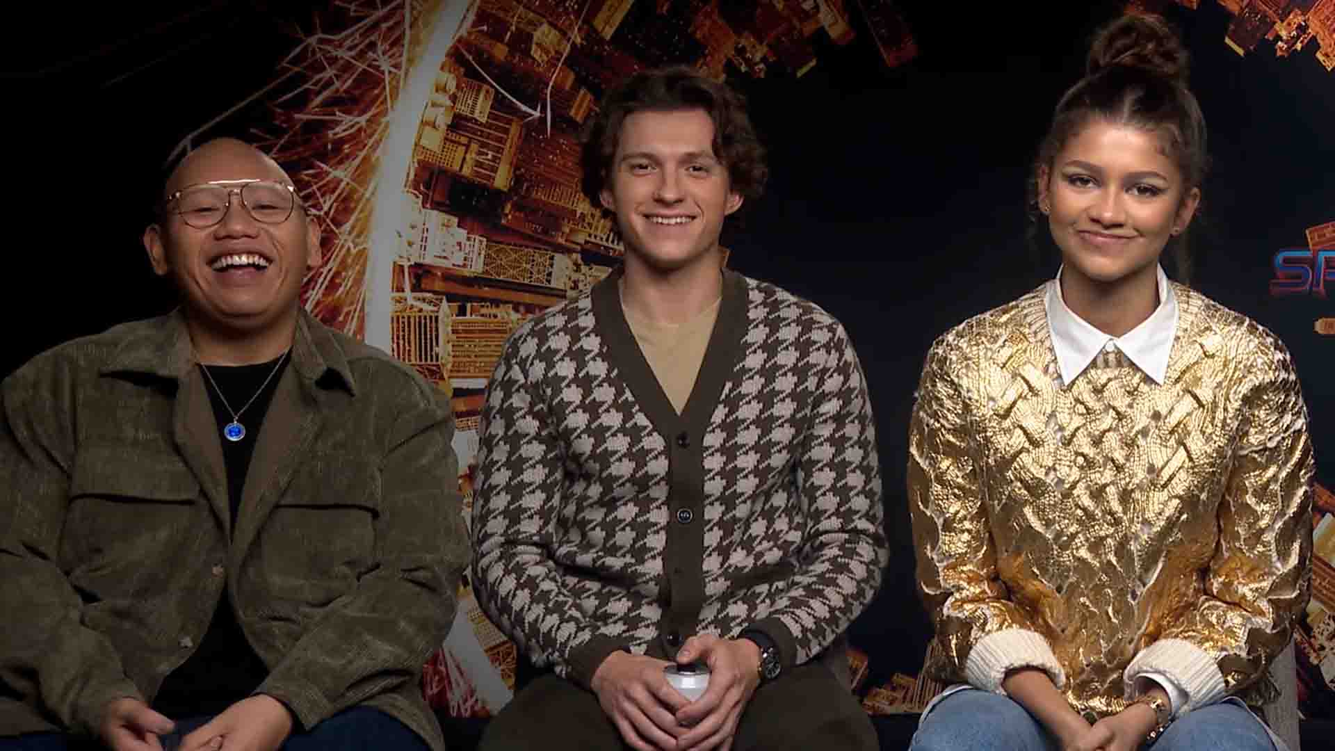 Zendaya Cracks Up Laughing When Tom Holland Says She Has 'Long Calves