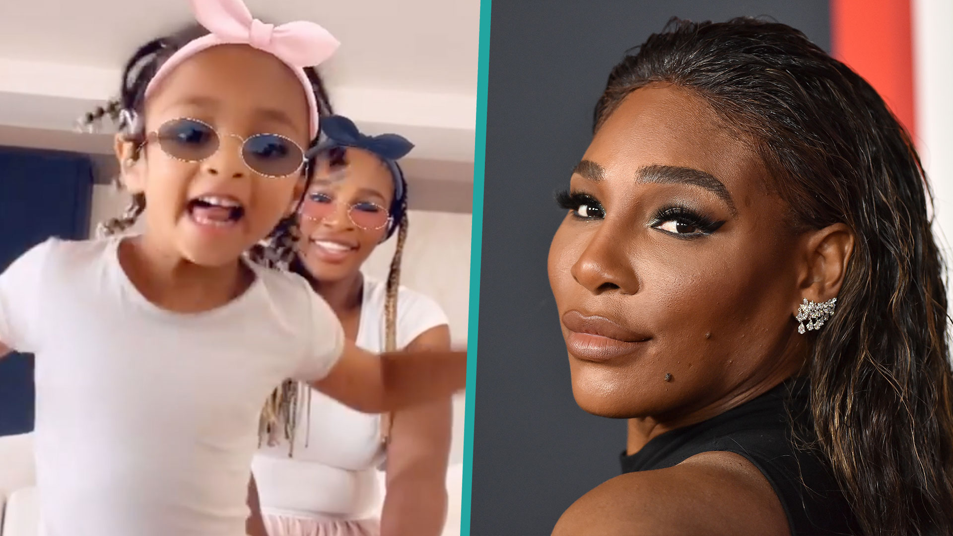 Serena Williams' Daughter Olympia Flaunts Her Dance Moves In Matching
