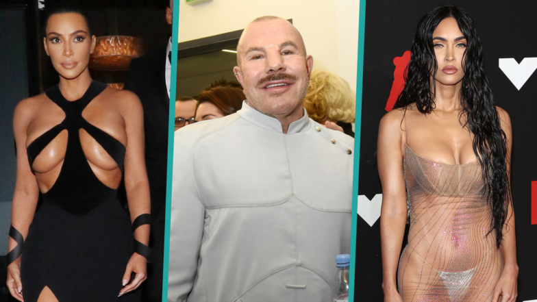 Remembering Thierry Mugler: Kim Kardashian, Megan Fox and More Celebrities Wearing His Designs