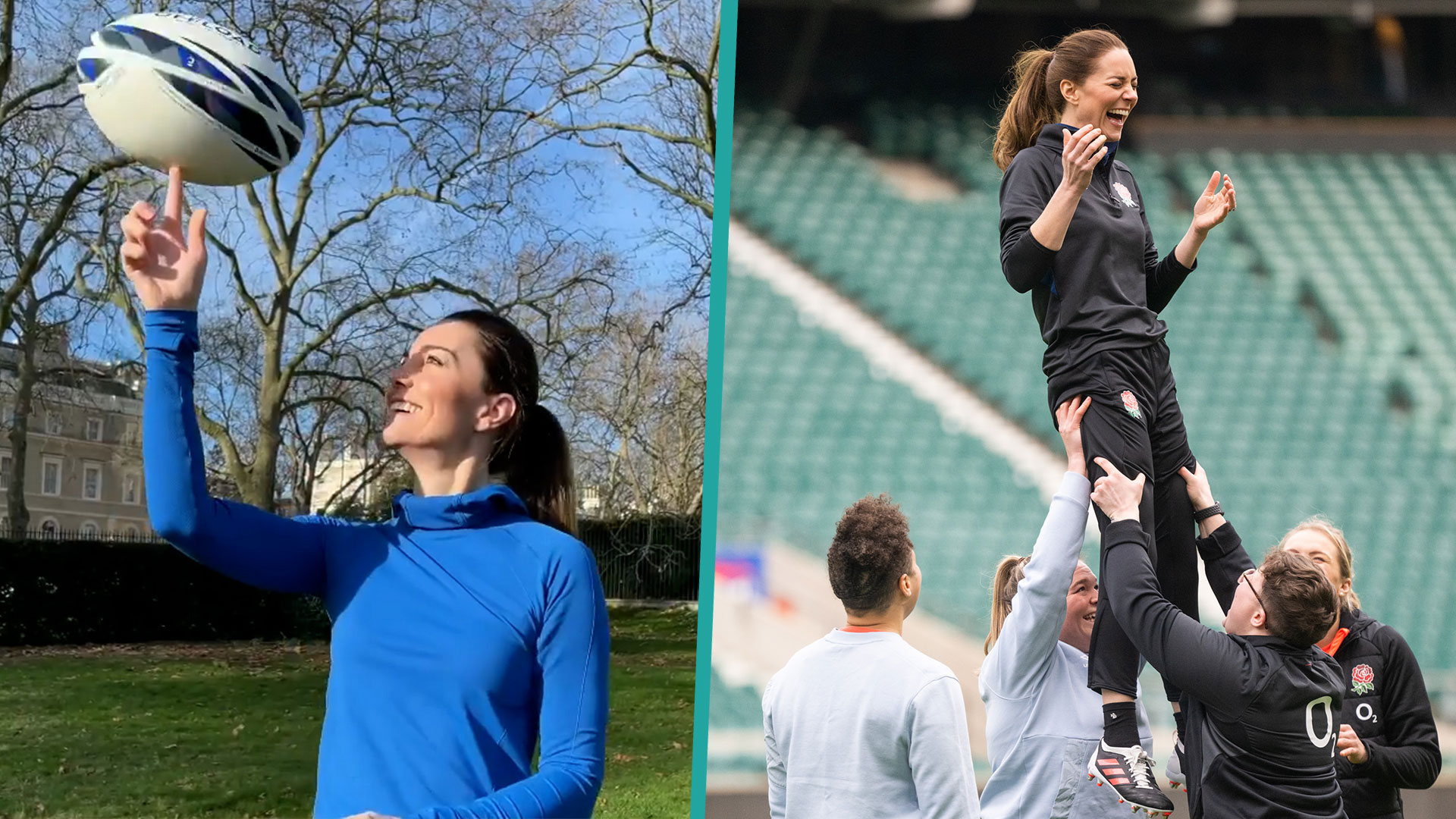Kate Middleton Makes Rugby Patron Debut After Taking Over Prince Harry