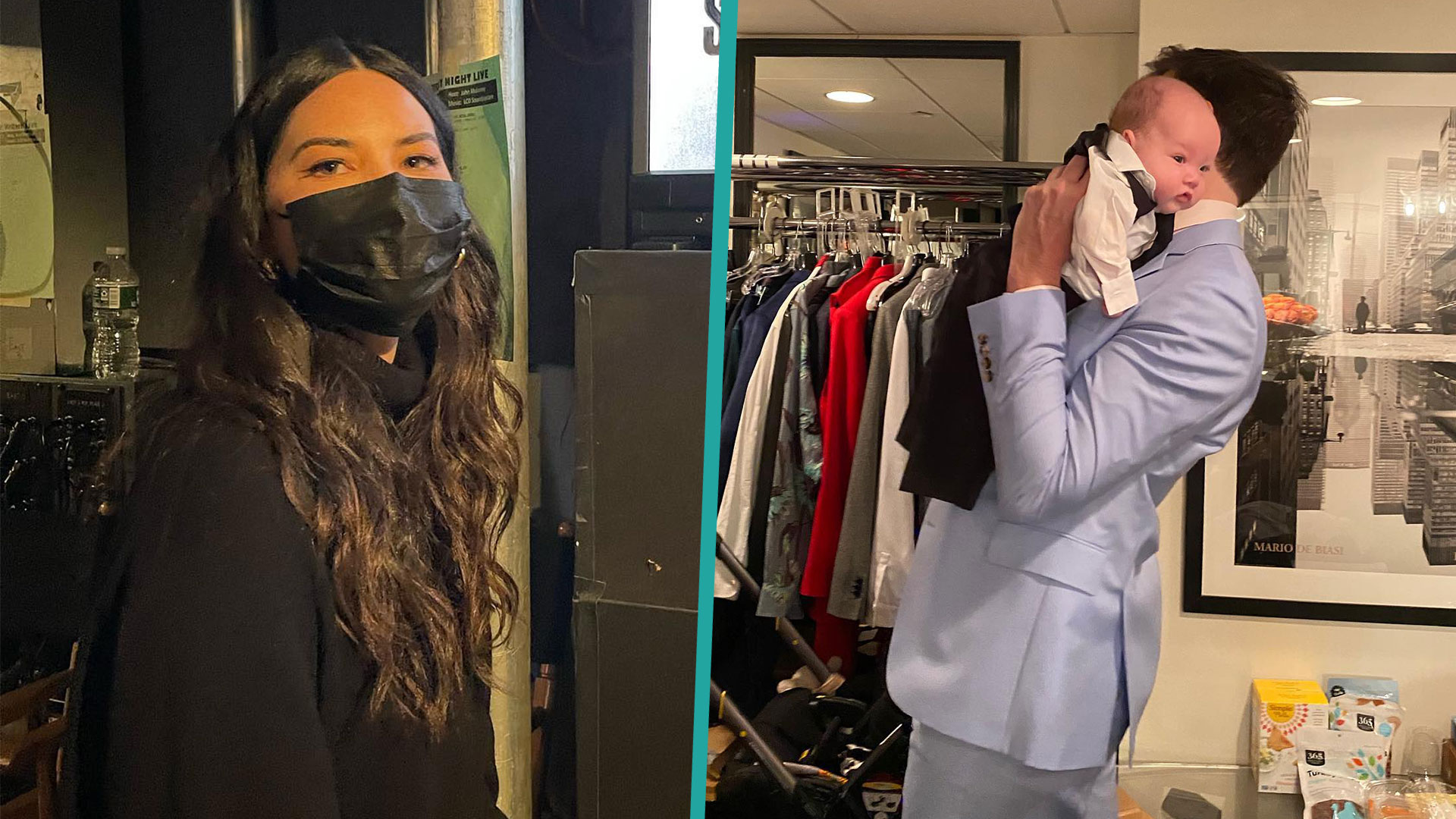 Olivia Munn And John Mulaney's Baby Malcolm On 'SNL' Set In Sweet Photo