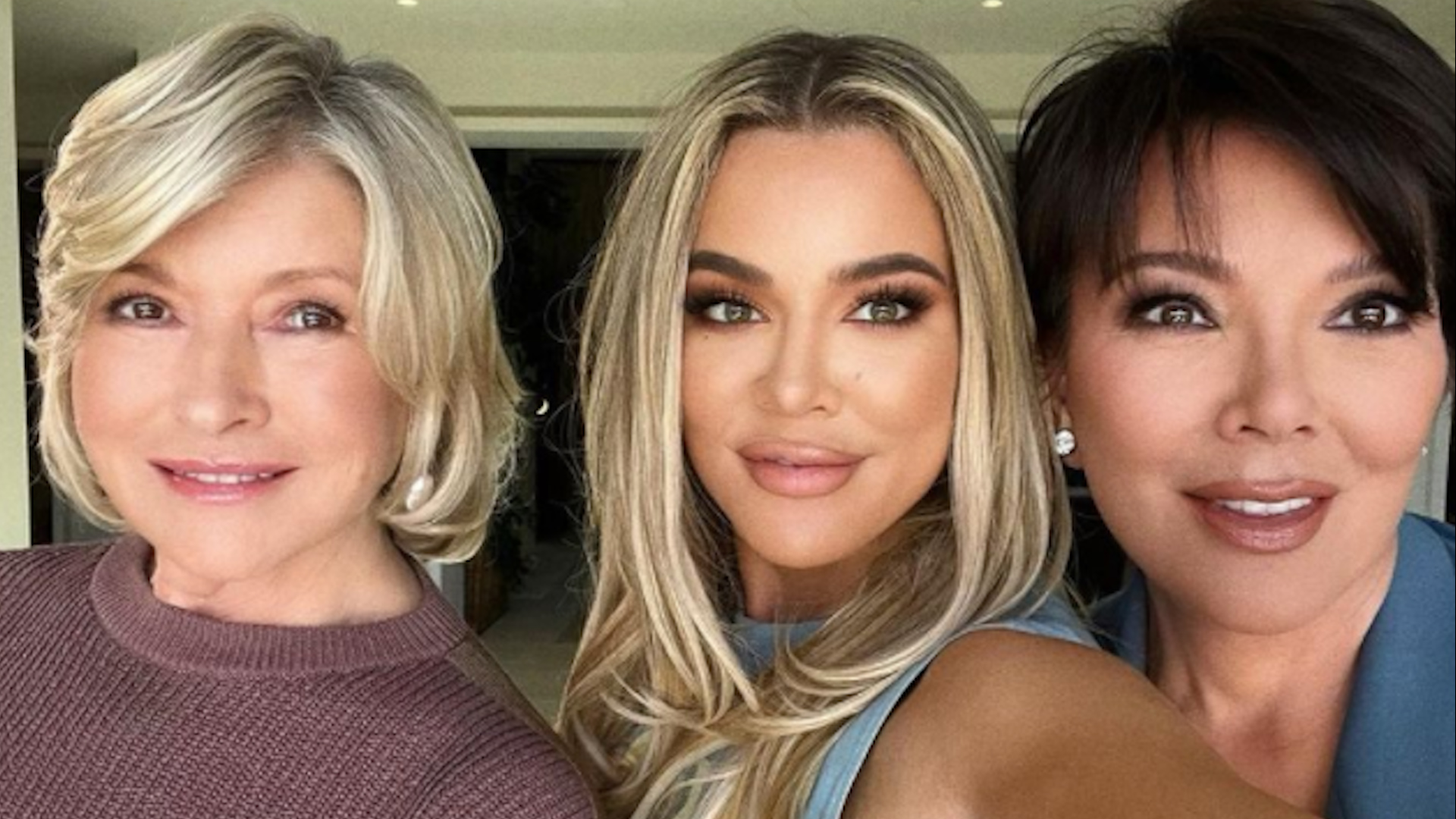 Kris Jenner Surprises Khloe Kardashian By Inviting Martha Stewart Over