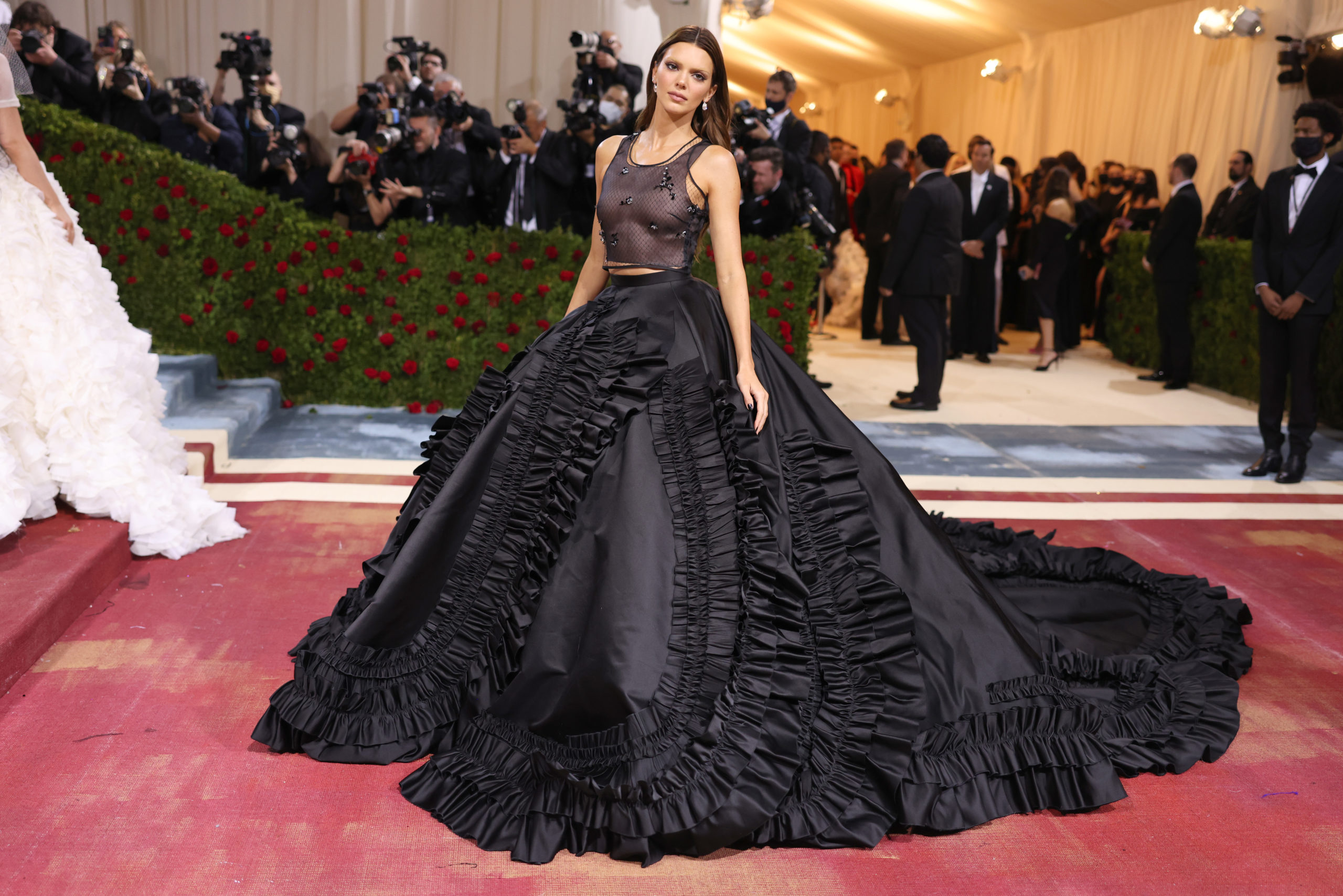 Kylie Jenner's bizarre Met Gala wedding dress explained as fans