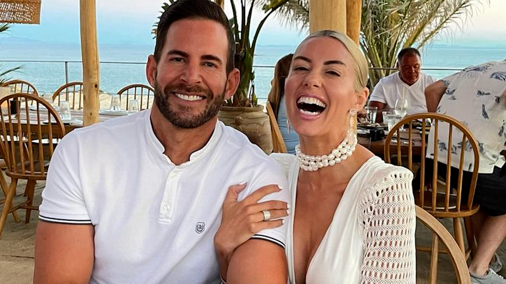 Tarek El Moussa And Heather Rae Young Celebrate 3rd Anniversary Of Day(02)