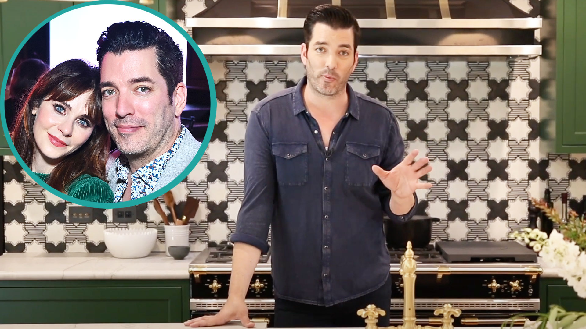 Jonathan Scott Calls Zooey Deschanel An 'Incredible Chef' As He Debuts