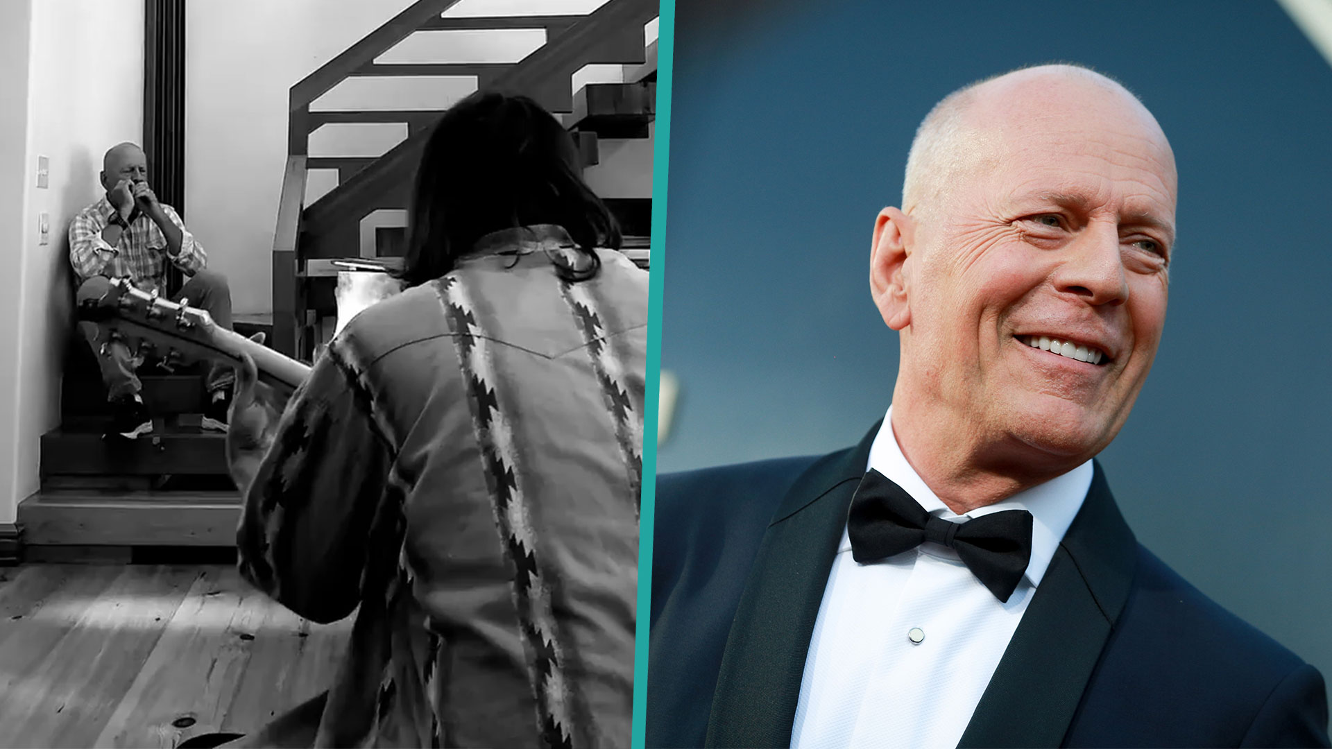 Bruce Willis Shows Off Harmonica Skills During Jam Session Access