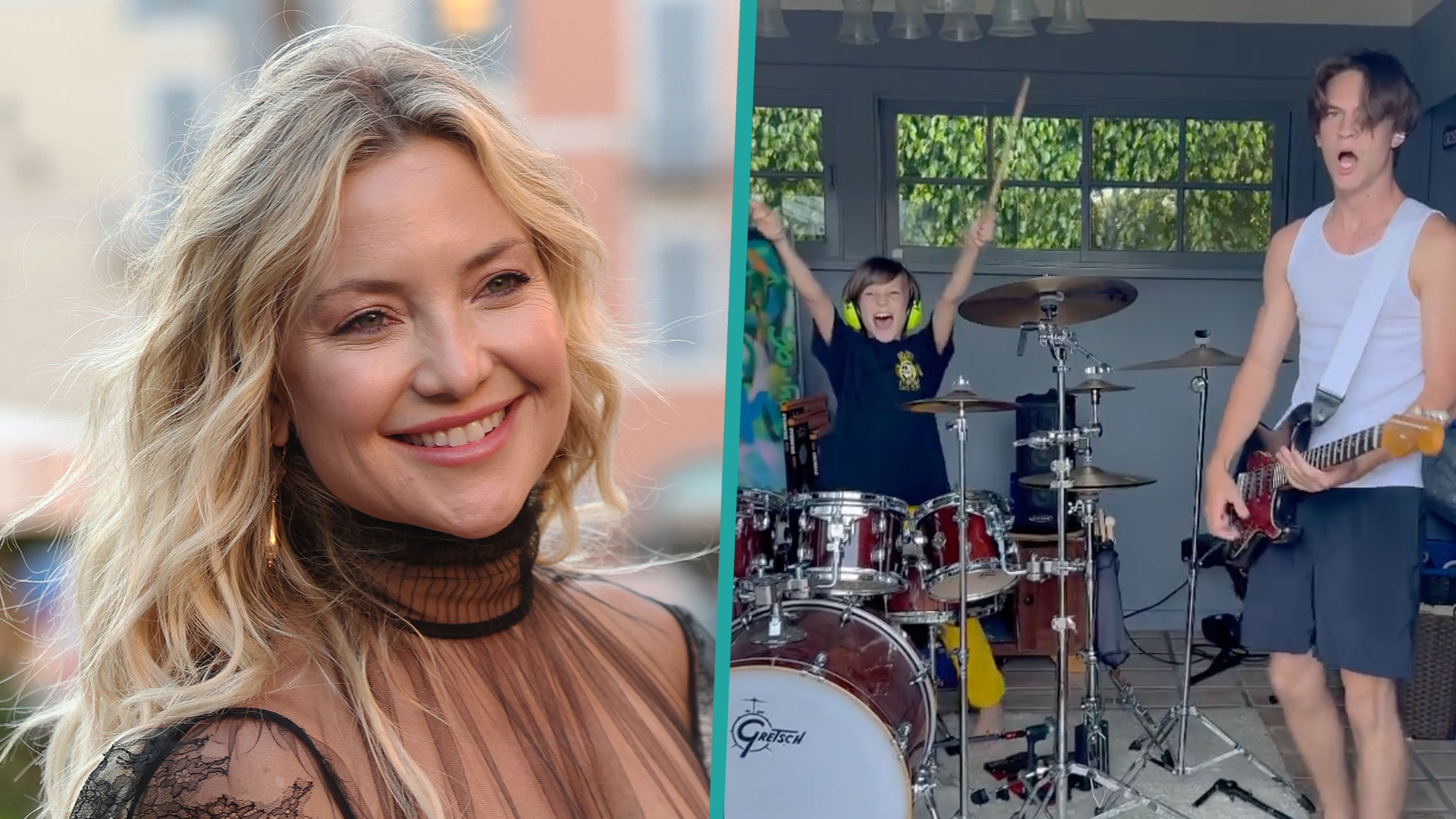 Kate Hudson's Sons Rock Out Together Before Ryder Heads To College Access