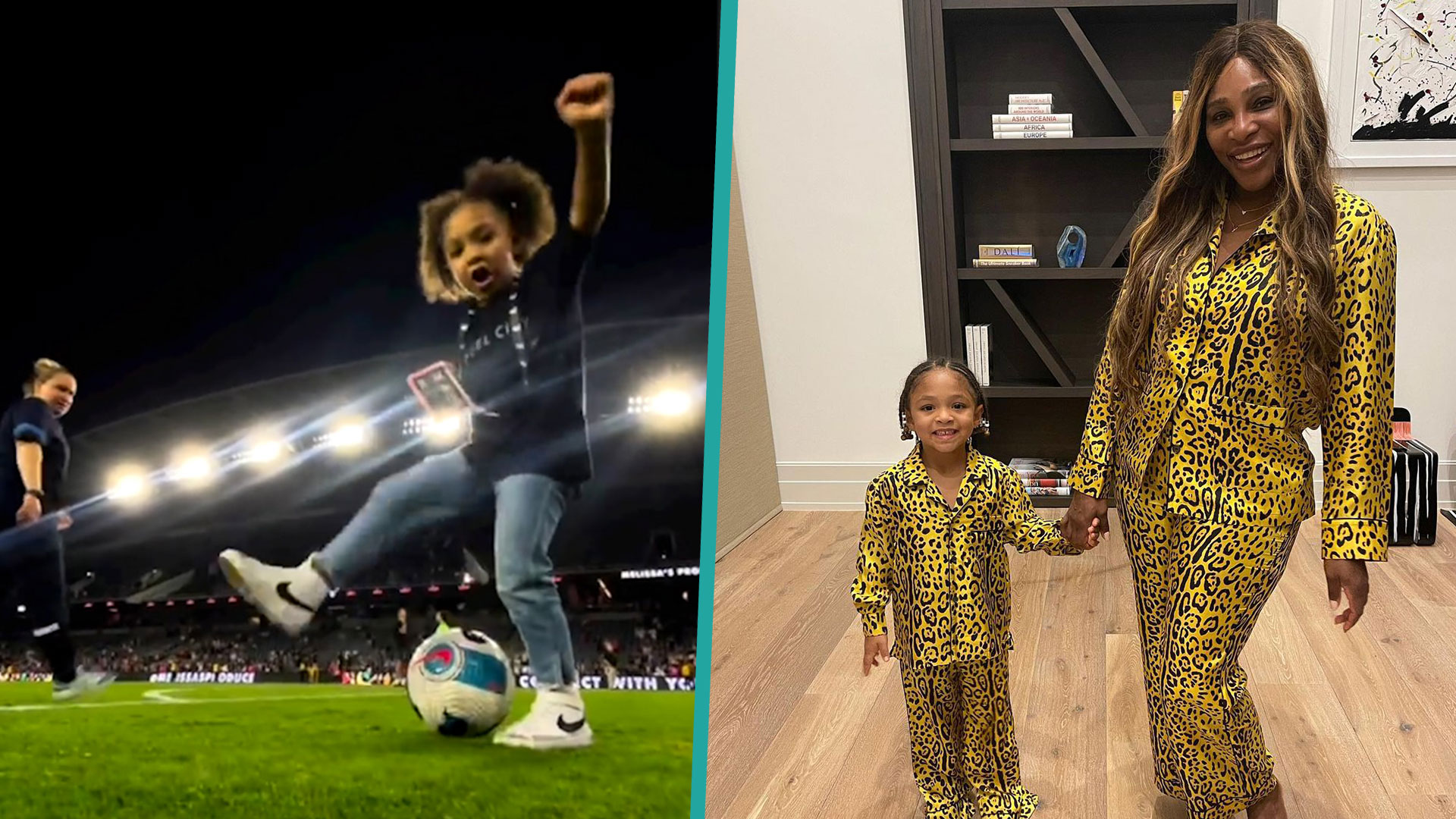 Serena Williams' 4YearOld Daughter Olympia Shows Off Impressive