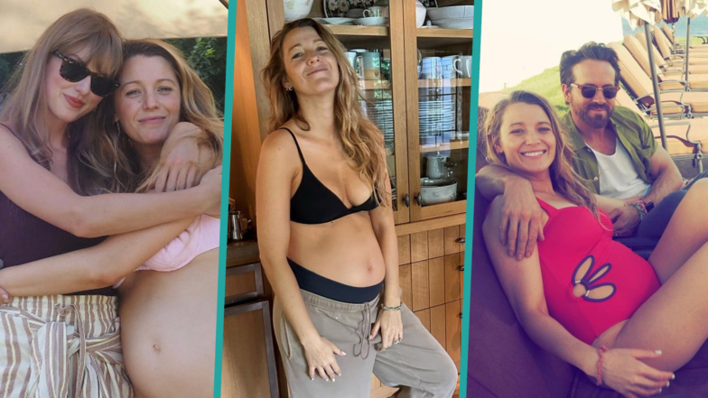 Blake Lively Shares Cute Pregnancy Photos & Some with Ryan Reynolds & Taylor Swift