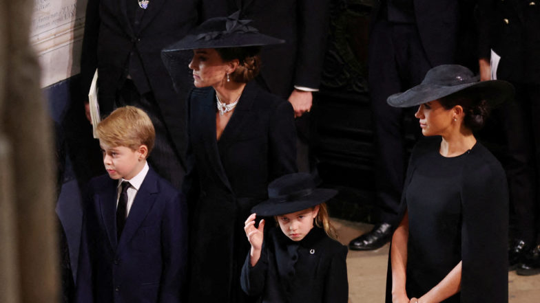 Prince George & Princess Charlotte Join Royal Family for Queen Elizabeth's Funeral