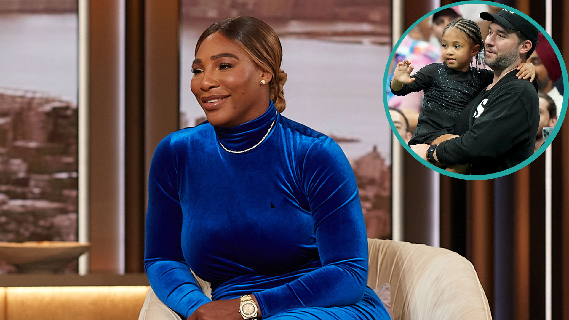 Serena Williams Explains Why She Didn’t Want Daughter Olympia At Her(02)
