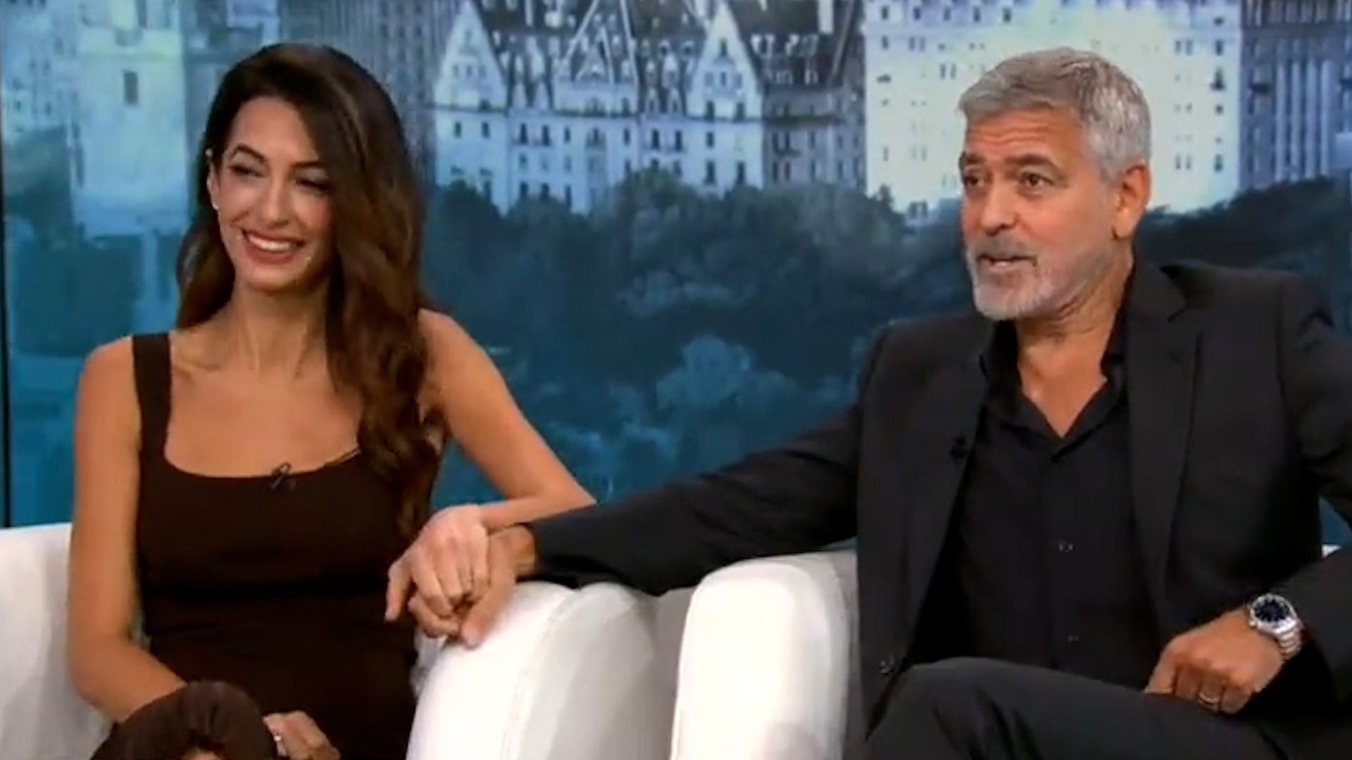 George Clooney &amp; Amal Reveal Their Kids Speak 3 Languages &amp; Son Is A Prankster | Access