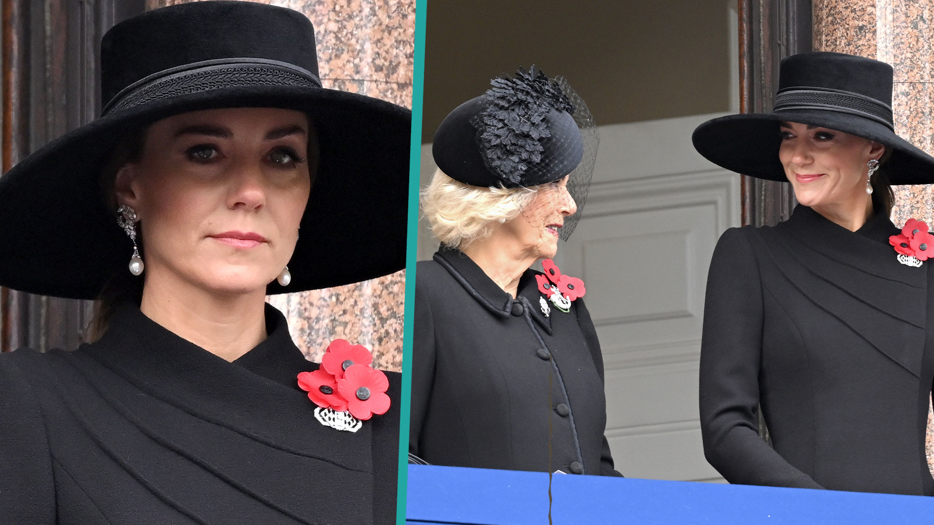 Kate Middleton Wears Princess Diana's Pearls, Stands By Queen Camilla