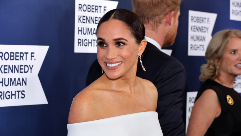 Meghan Markle Stuns With Prince Harry at Robert F. Kennedy Human Rights Awards