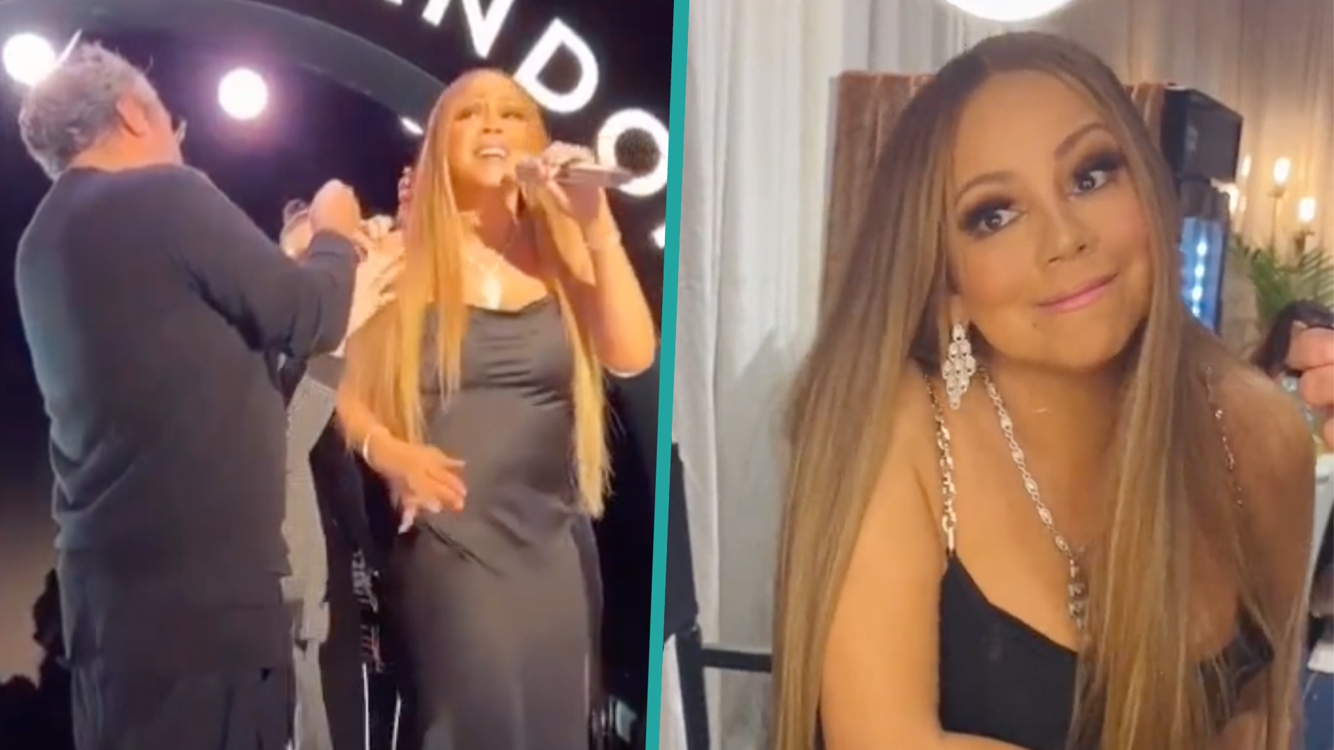 Mariah Carey’s Glam Team Rushes To Her Side After Fashion Emergency Mid