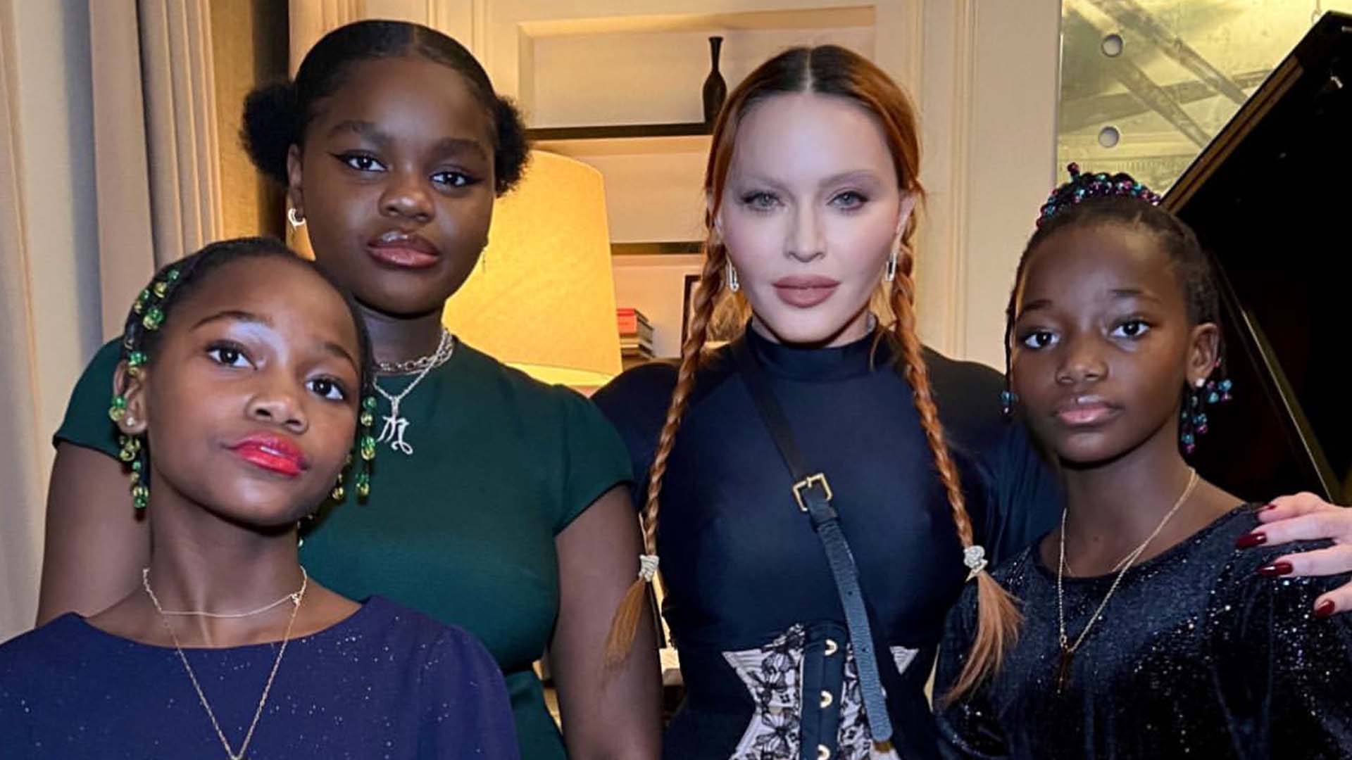 Madonna Shares Impressive Footage Of Daughters Mercy Estere Stella s 