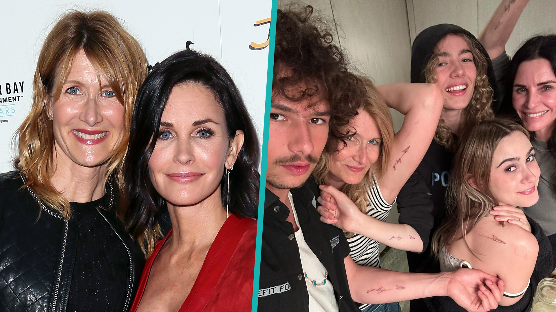 Courteney Cox & Laura Dern Get Matching Tattoos With Their Kids Access(02)