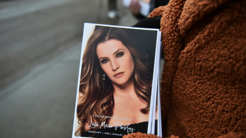 Lisa Marie Presley's Public Memorial In Photos