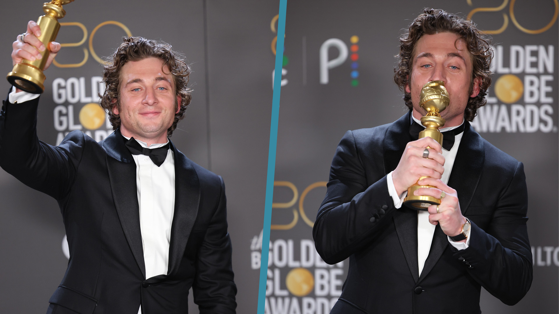 Jeremy Allen White's Golden Globes shirt had the makings of a