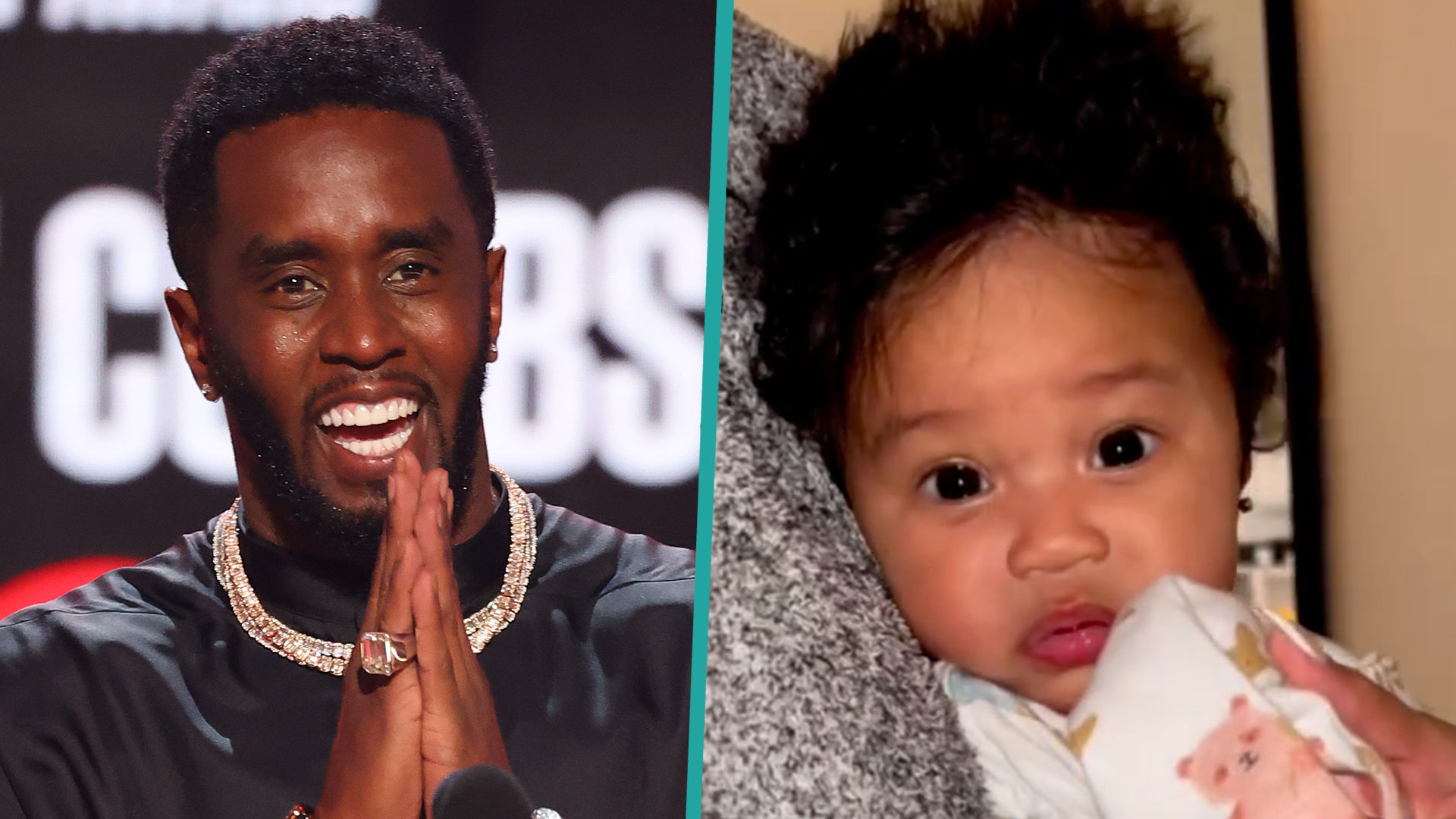 Diddy's Infant Daughter Love Gets Her Hair BlowDried In Adorable New