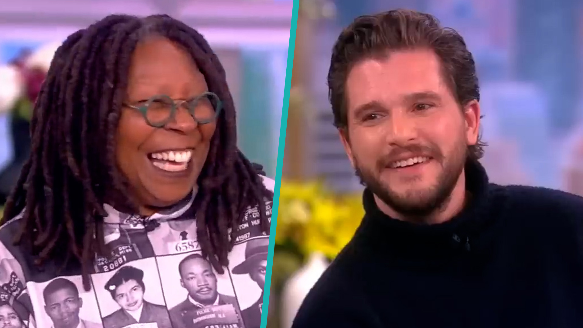 Whoopi Goldberg Shows Kit Harington Her 'Game Of Thrones' Toilet & His