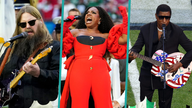 Super Bowl 2023: Chris Stapleton Has Players in Tears With His National  Anthem (VIDEO)